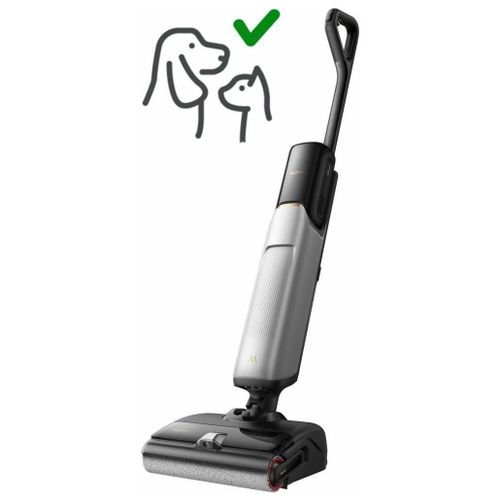 MOVA X4 Pro Aspirateur Humide et Sec  Aspiration 20 kPa, Lavage à l'Eau Chaude, Auto-nettoyage à 100°C, Station d'Insertion, Brosse à LED, Ajustement Intelligent
