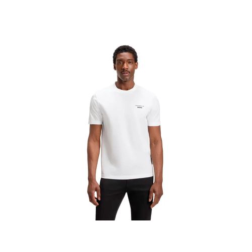 T Shirt Boss Porsche Homme Blanc