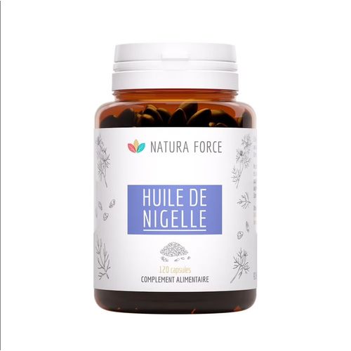 Huile De Nigelle (120caps)|Détoxifiants|Natura Force 