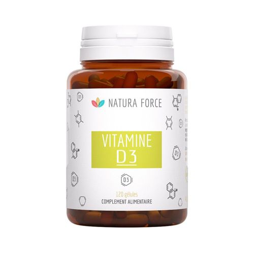 Vitamine D3 (120caps)|Vitamine D|Natura Force 