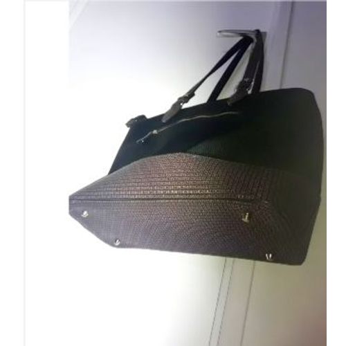 TED LAPIDUS SAC CABAS BESACE BAGAGE CUIR PU ZIP DE LUXE