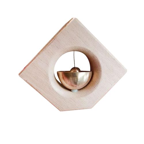 Carillon éolien en bois, sonnette de porte, décoration, ornement, sonnette d'entrée Unique pour fenêtres, ferme, réfrigérateur, jardin