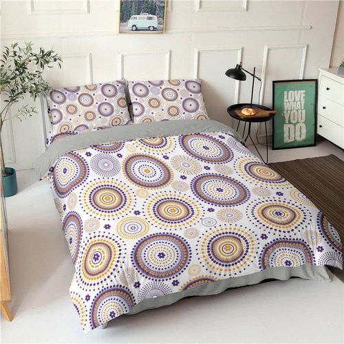 Parure De Lit Mandala Bleu Boh¨¨Me Mandala Floral Housse De Couette Chic Fleurs Exotiques Housse De Couette Boh¨¨Me D¨¦Corative Hippie Abstraite G¨¦Om¨¦Trique Housse De Couette Pour Enf