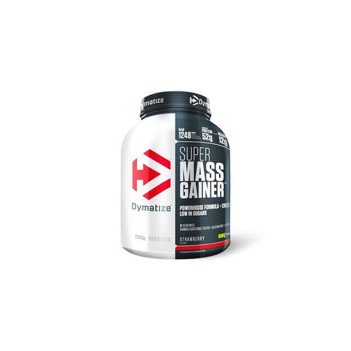 Super Mass Gainer (2943g)|Fraise|Gainers|Dymatize 
