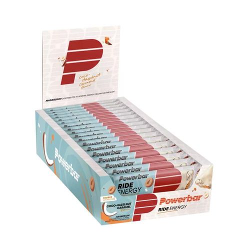 Boîte Ride Energy Bar (18x55g)|Coconut Hazelnut Caramel|Barres Énergétiques|Powerbar
