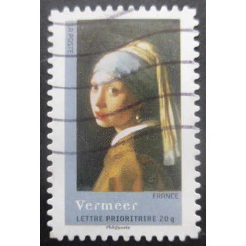 France N°152 Tableau De Vermeer Oblitéré