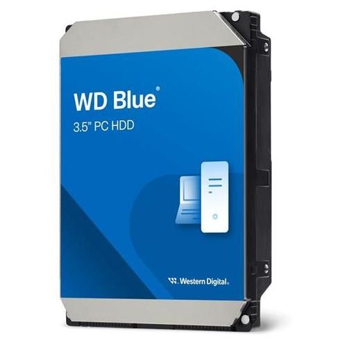 WD Blue WD20EZRZ - Disque dur - 2 To - interne - 3.5" - SATA 6Gb/s - 5400 tours/min - mémoire tampon : 64 Mo