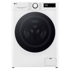 Machine à laver hublot LG F34R50WHS - largeur : 60 cm - profondeur : 66 cm - hauteur : 85 cm - 81 litres - 13 kg - 1400 tours/min - blanc