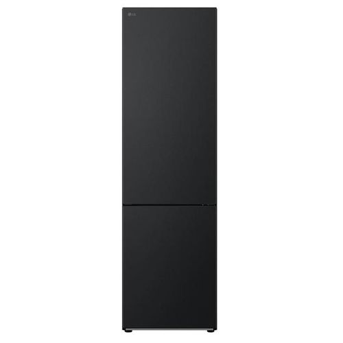 Réfrigérateur-congélateur LG GBV22NCDEP - congélateur bas - largeur : 59.5 cm - profondeur : 68.2 cm - hauteur : 203 cm - 387 litres - Classe D - steel-black