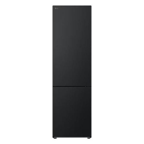 Réfrigérateur-congélateur LG GBV22NCCEP - congélateur bas - largeur : 59.5 cm - profondeur : 67.5 cm - hauteur : 203 cm - 387 litres - classe C - steel-black