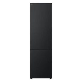 Réfrigérateur-congélateur LG GBV22NCCEP - congélateur bas - largeur : 59.5 cm - profondeur : 67.5 cm - hauteur : 203 cm - 387 litres - classe C - steel-black