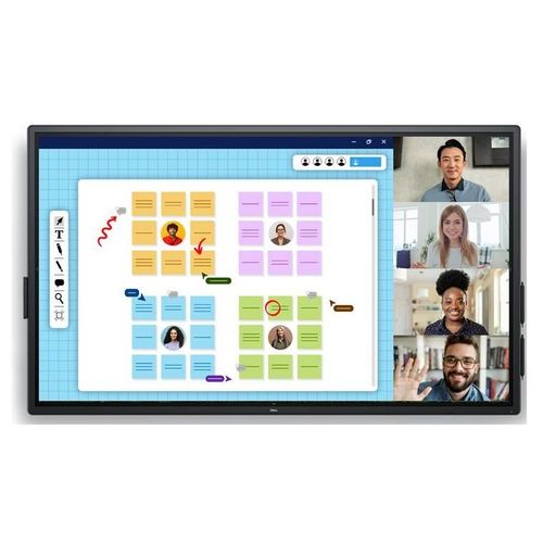 Dell Pro 75 Plus 4K Touch Monitor P7525QT - 75" écran LCD rétro-éclairé par LED - interactive - avec écran tactile (multi-touches) - 4K UHD (2160p) 3840 x...