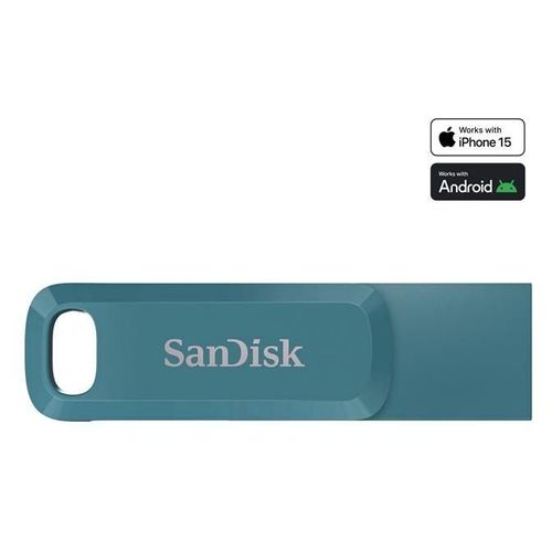 SanDisk Ultra Dual Drive Go - Clé USB - 512 Go - USB 3.2 Gen 1 / USB-C - baie navagio