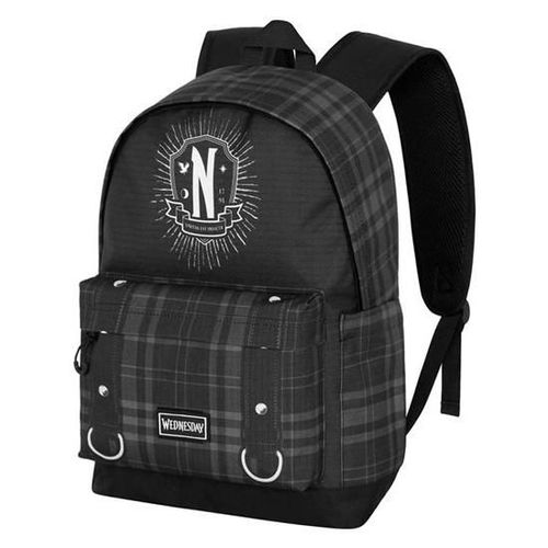 Wednesday - Sac à dos - plus hs - Ripstop - noir - Chaînes de mercredi