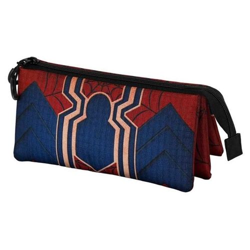 Spiderman - Trousse - Triple - Ripstop - Rouge - Chute De Spider-Man