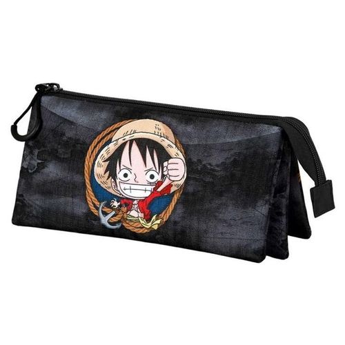 One Piece - Trousse - triple - Ripstop - noir - One Piece