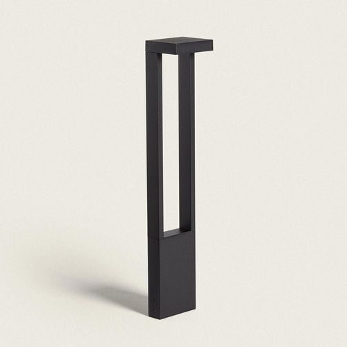 Balise Extérieure Led 65cm 10w Aluminium Droxe Noire Noir