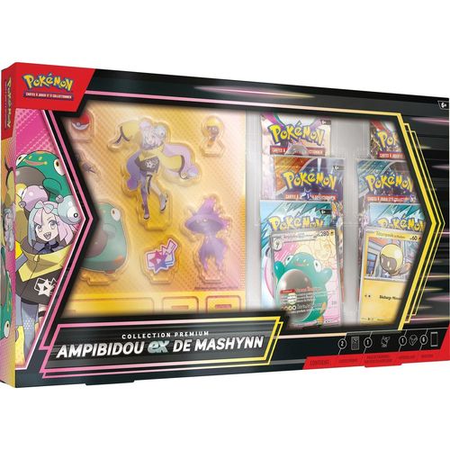 Coffret Collection Premium Ampibidou Ex De Mashynn Pokemon