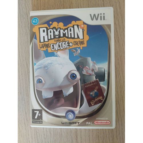 Rayman Contre Les Lapins Crétins Pour Nitendo Wii.