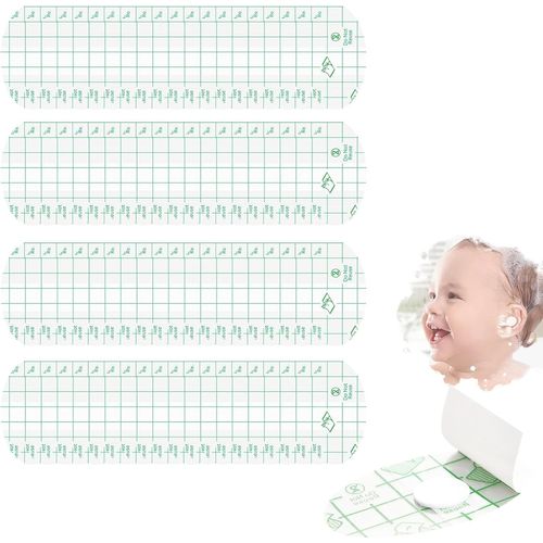 Lot de 80 patchs d'oreilles étanches jetables pour nageurs, autocollants de protection d'oreille étanches pour enfants, femmes, douche, bain, bain, salon, spa