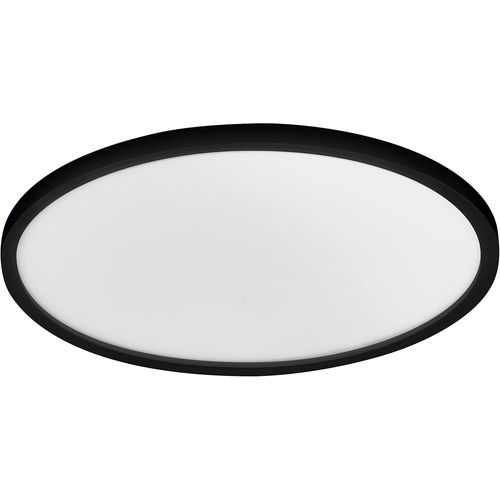 Hamiltion-4058075573635 Bathroom Decorative Ceiling And Wall With Wifi Technology, Aluminium, 32 W, Noir, 50Cm