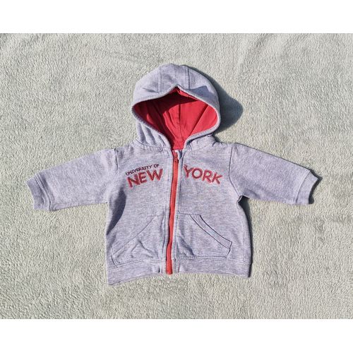 Sweat À Capuche Gris Vertbaudet 6 Mois, Très Bon État