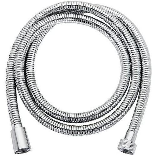 Hamiltion-Flexible Pour Douche Et Baignoire Type Extra Double Sertissage En Acier Inoxydable Raccords Universels 1/2" F Longueur 200 Cm .¿