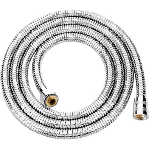 Hamiltion-Flexible De Douche 2,5M Inox Flexibilite Superieure Avec Renfort Resistant A La Torsion Et A L'Usure Compatibilite Universelle Pour Une Experience De Douche Illimitee