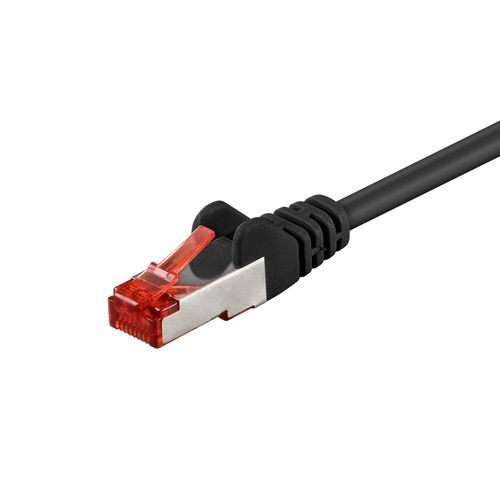 Hamiltion-Câble Réseau Cat 6 Câble Lan Pour Gigabit Ethernet S-Ftp, 1M, Noir, 1