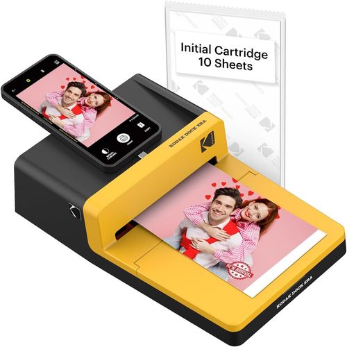 Hamiltion-Dock Era 4Pass Cadeau Noel Imprimante Photo (10X15Cm) (Imprimante Photo + 10 Feuilles)
