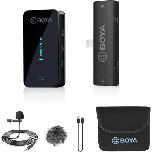 Hamiltion-Xm6-S3 Microphone Cravate Sans Fil Pour Iphone, Microphone Sans Fil 2,4 Ghz Avec Écran Oled Et Microphone Intégré Pour Youtube, Vlogging