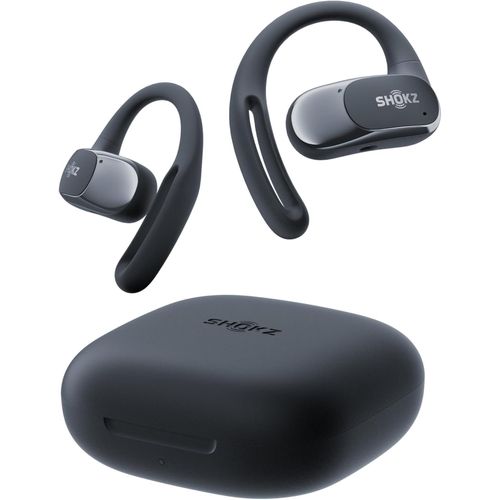 Hamiltion-Écouteurs À Oreilles Libres Openfit Air, Casque Bluetooth Sans Fil Avec Microphone, Écouteurs Avec Crochet D'Oreille Air, Charge Rapide, 28 H D'Autonomie, Étanchéité Ip54 Pour Le Sport-Noir
