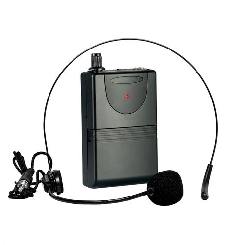 Hamiltion-Portuhf-Head2-Micro Casque, Tête Avec Émetteur De Poche Uhf 865 Mhz-Sur Piles-Sans Fil-Longue Portée-Micro Serre-Tête