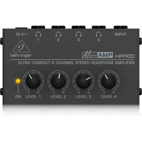 Hamiltion-Best Price Square Headphone Amplifier, 4 Ch Stereo Ha400 By