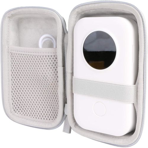 Hamiltion-Dur Étui De Voyage Rigide Housse Cas Pour Phomemo D30/D35 Imprimante D'Étiquettes Bluetooth¿Boîte Seule¿ (Grise)