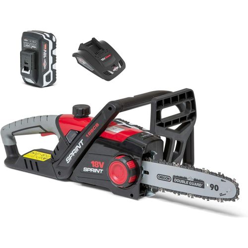 Hamiltion-Kit Tronçonneuse À Batterie Sprint 18Sck 18V Li-Ion 25Cm, Powered By , Batterie 5 Ah Et Chargeur Inclus, Garantie 5 Ans, 1688109
