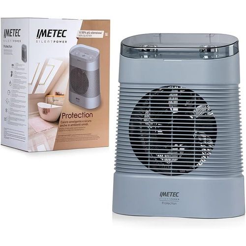 Hamiltion-Silent Power Protection Thermoventilateur Silencieux, 2100 W, Minuteur D¿Extinction Automatique, Température Réglable, 4 Fonctions, Thermostat D¿Ambiance Et De Sécurité, Fonction Antigel