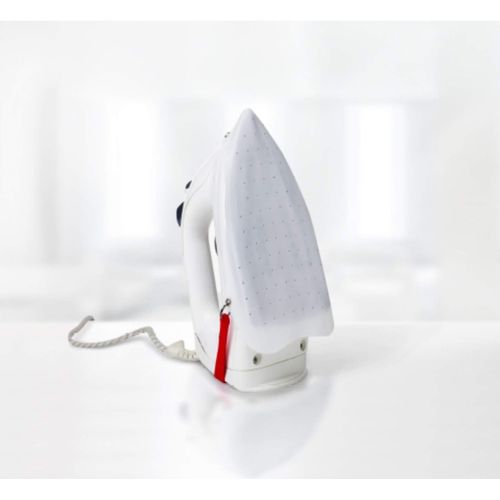 Hamiltion-Semelle De Protection Pour Fer À Repasser Teflon Antiadhésive Anti-Reflets Avec Fixation En Silicone Rouge Universelle, Blanche, 24 X 17 Cm