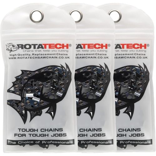 Hamiltion-Chaînes De Tronçonneuse 40 Cm Compatible Avec Bosch Ake40, Ake40S, Ake40-17S, Ake40-18S, Ake40-19S, Universalchain 18. Pas Lp 3/8"", Calibre 109,2 Cm, 57 Maillons D'Entraînement