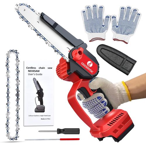 Hamiltion-Mini Tronçonneuse Sans Fil De 15,2 Cm Pour Milwaukee 18 V M18 (Sans Batterie), Outil De Scie À Chaîne Électrique Portable Sans Balais Pour M18, Petite Tronçonneuse Portable Pour Élagage, Ci