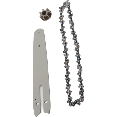 Hamiltion-Chaînes De Tronçonneuse Avec Kit De Guidage De Tronçonneuse Roue Dentée En Acier 186 Mm Plaque De Guidage 230 Mm Chaîne 6 Pouces Scie Convient Pour Les Petites Tronçonneuses Électriques Et