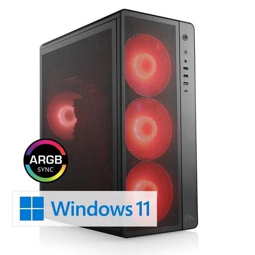 PC Gaming - CSL Computer - M12050H - AMD Ryzen 5 5600 - GeForce RTX 5060 Ti - 16 Go RAM