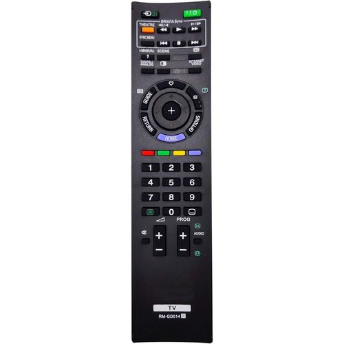 Télécommande RM-GD014 pour Sony TV KDL-40EX600, KDL-40EX700, KDL-40EX710, KDL-40HX700, KDL-46EX700, KDL-46EX710, KDL-46HX700, KDL-52EX700, KDL-55EX710, KDL-55HX700, KDL-60EX700