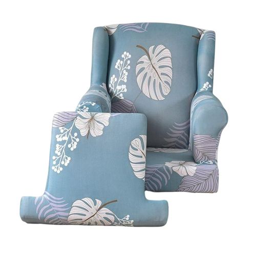 Housse De Chaise À Oreilles En Polyester, Housse De Protection Lavable Pour Siège De Canapé Simple, Pour La Maison, La Chambre À Coucher, Le Café, Décor De Bureau