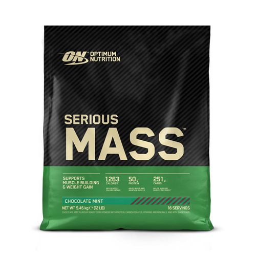Serious Mass (5,4kg)|Chocolate Mint|Gainers|Optimum Nutrition 