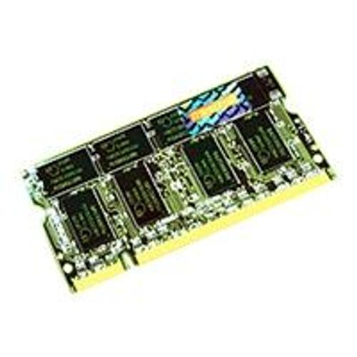 Transcend - DDR - 512 Mo - SO DIMM 200 broches - 333 MHz / PC2700 - CL2.5 - 2.5 V - mémoire sans tampon - non ECC