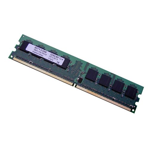 MDT- Mémoire Vive - 512 Mo - DDR II 667 - PC5300