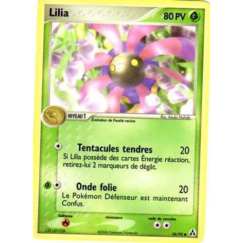 Lilia - 56/92 - Ex Createurs De Legendes