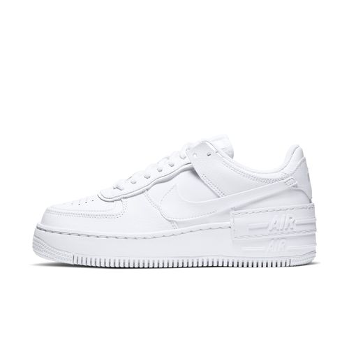 Chaussure Nike Air Force 1 Shadow Pour Femme Blanc/blanc/blanc Ci0919100