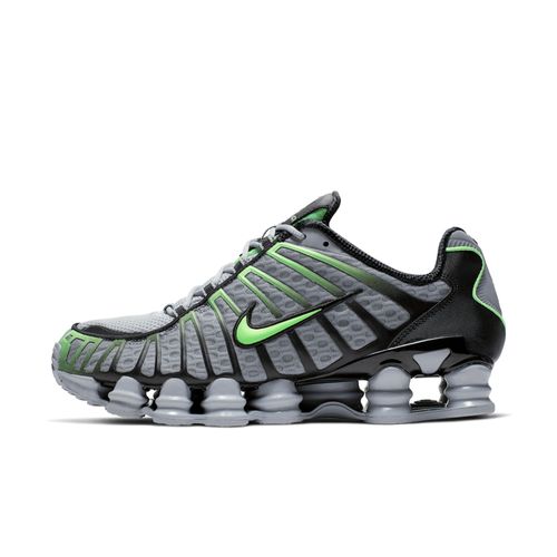 Chaussure Nike Shox Tl Pour Homme Wolf Grey/noir/lime Blast Av3595005